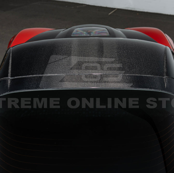 Corvette C6 Carbon Fiber Package B-Pillar / Halo Cover