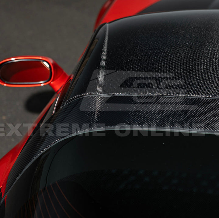 Corvette C6 Carbon Fiber Package B-Pillar / Halo Cover