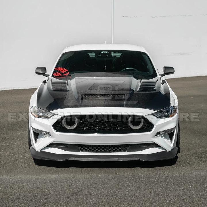 2018-23 Ford Mustang Terminator Style Front Vented Bumper Hood