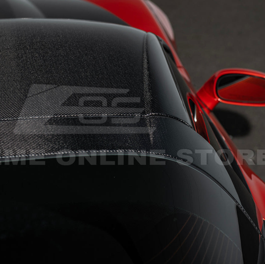 Corvette C6 Carbon Fiber Package B-Pillar / Halo Cover