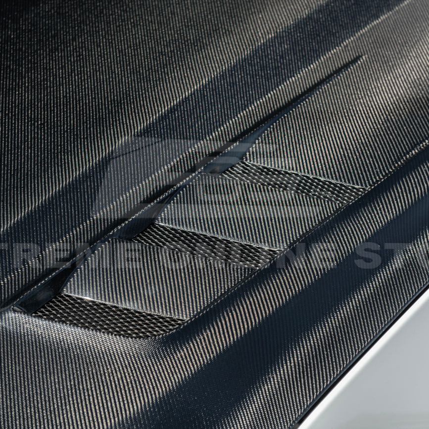2018-23 Ford Mustang Terminator Style Front Vented Bumper Hood