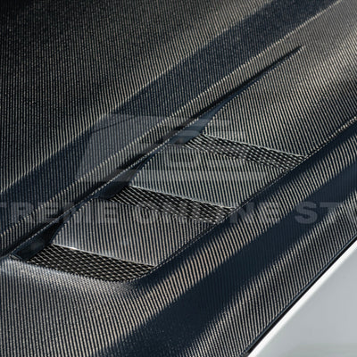 2018-23 Ford Mustang Terminator Style Front Vented Bumper Hood