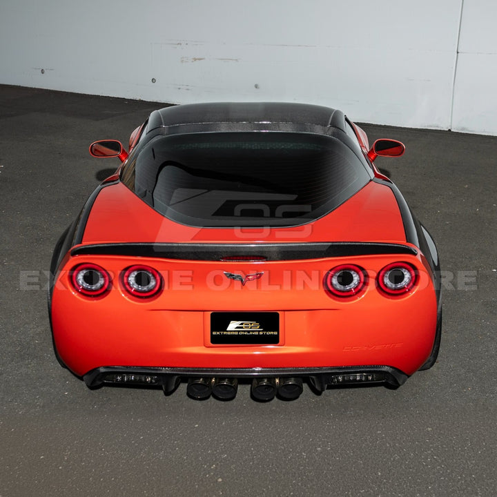 Corvette C6 Carbon Fiber Package B-Pillar / Halo Cover
