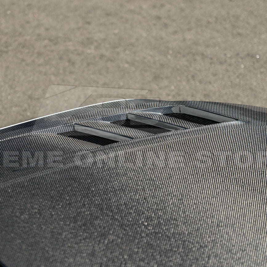 2018-23 Ford Mustang Terminator Style Front Vented Bumper Hood