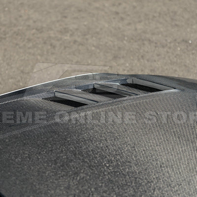2018-23 Ford Mustang Terminator Style Front Vented Bumper Hood