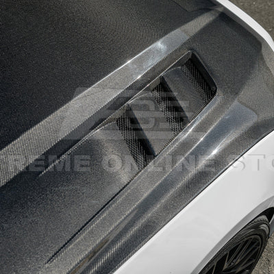 2018-23 Ford Mustang Terminator Style Front Vented Bumper Hood