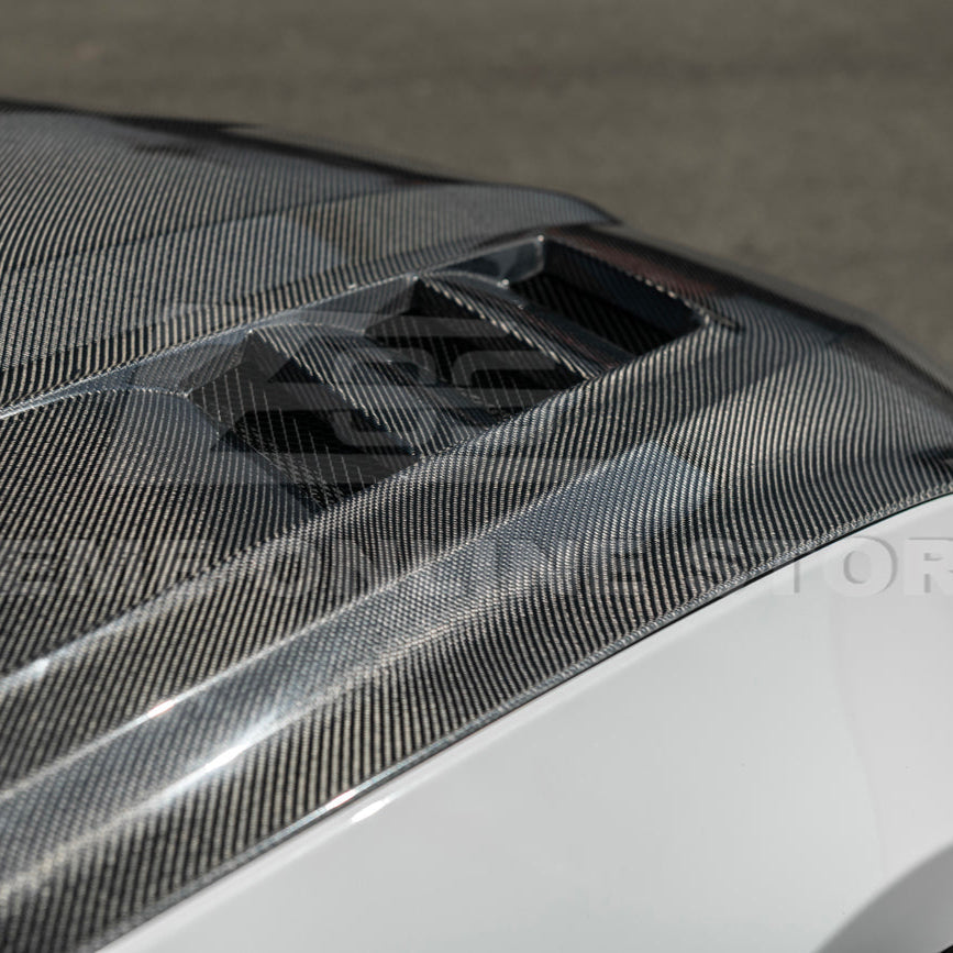 2018-23 Ford Mustang Terminator Style Front Vented Bumper Hood