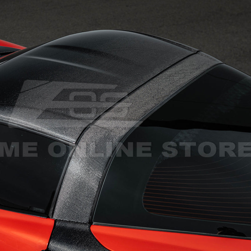 Corvette C6 Carbon Fiber Package B-Pillar / Halo Cover