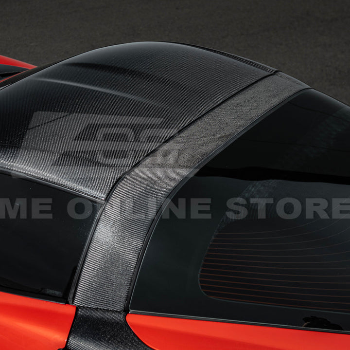 Corvette C6 Carbon Fiber Package B-Pillar / Halo Cover