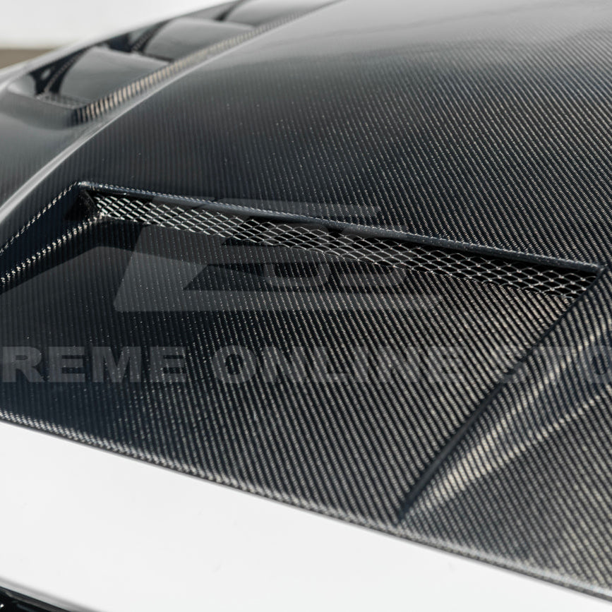2018-23 Ford Mustang Terminator Style Front Vented Bumper Hood