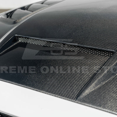 2018-23 Ford Mustang Terminator Style Front Vented Bumper Hood
