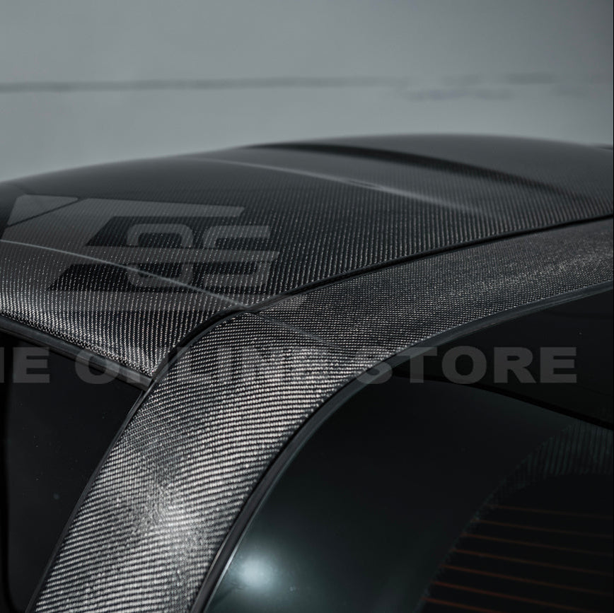 Corvette C6 Carbon Fiber Package B-Pillar / Halo Cover