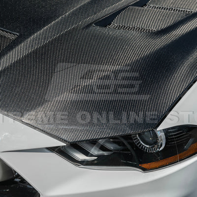 2018-23 Ford Mustang Terminator Style Front Vented Bumper Hood