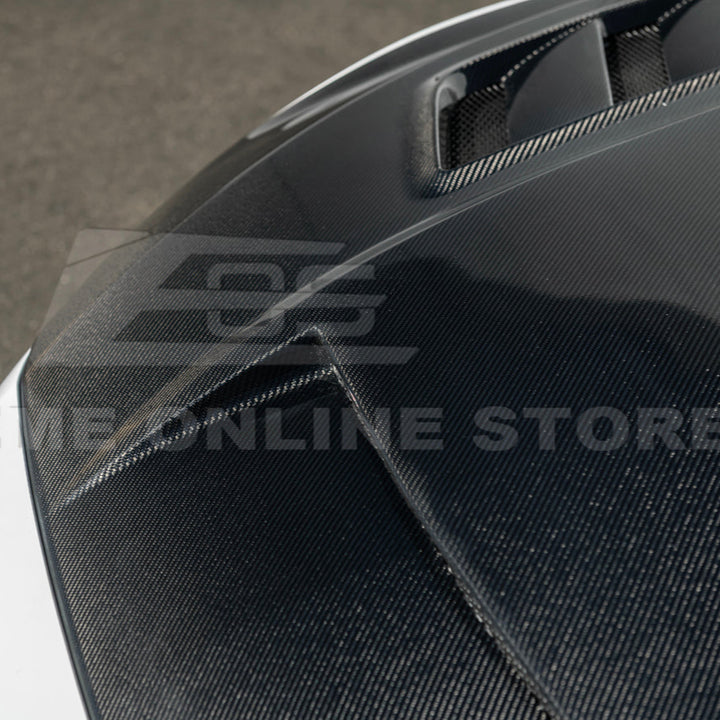 2018-23 Ford Mustang Terminator Style Front Vented Bumper Hood