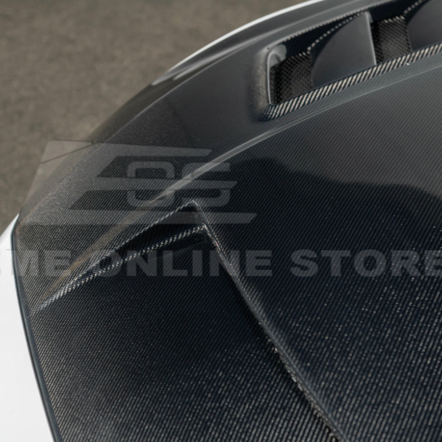 2018-23 Ford Mustang Terminator Style Front Vented Bumper Hood