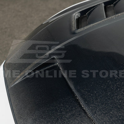 2018-23 Ford Mustang Terminator Style Front Vented Bumper Hood