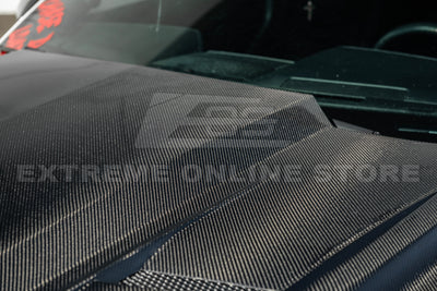 2018-23 Ford Mustang Terminator Style Front Vented Bumper Hood