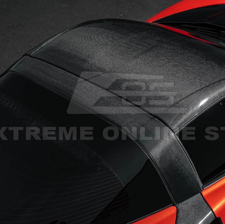 Corvette C6 Carbon Fiber Package B-Pillar / Halo Cover