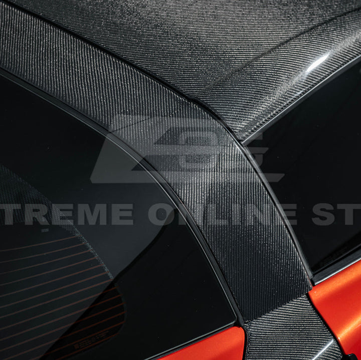 Corvette C6 Carbon Fiber Package B-Pillar / Halo Cover