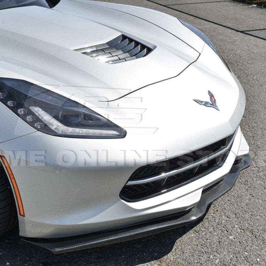 Chevrolet Corvette C7 Stage 2 Central Front Splitter