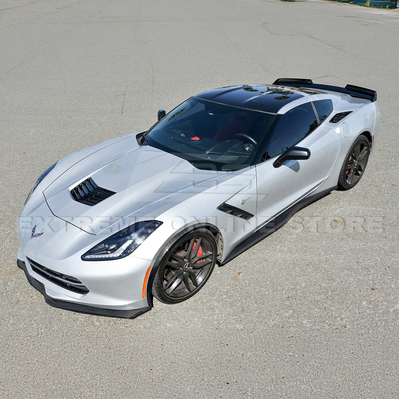 Chevrolet Corvette C7 Stage 2 Central Front Splitter