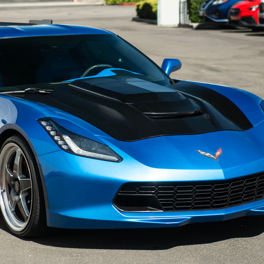 Corvette C7 Cowl Vented Extractor Hood