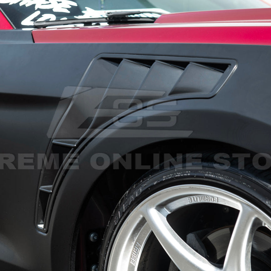 2015-17 Mustang GT500 KR Style Front Vented Fenders