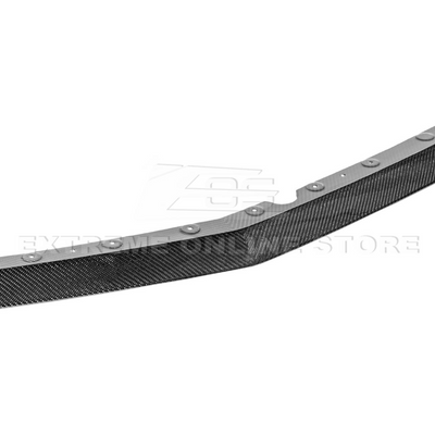 2020-Up Cadillac CT4-V Blackwing Front Lip Splitter & Carnards