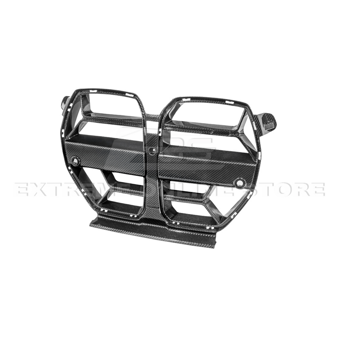 2021-Up BMW G80 M3 | G82 G83 M4 | CSL Style Carbon Fiber Front Kidney Grille