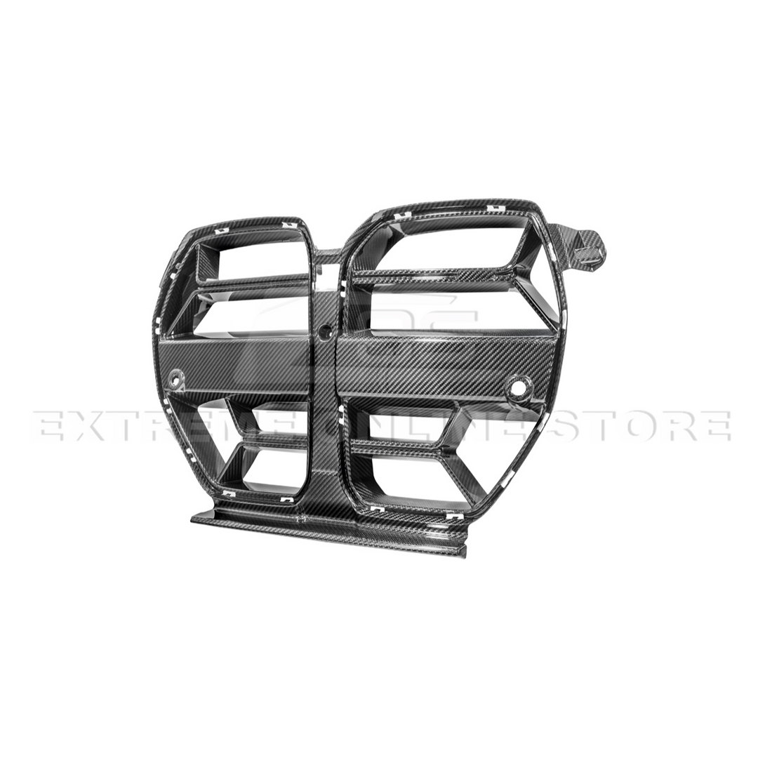 2021-Up BMW G80 M3 | G82 G83 M4 | CSL Style Carbon Fiber Front Kidney Grille