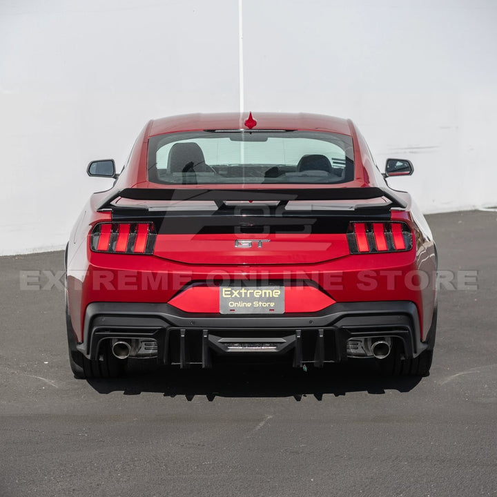 2024-Up Ford Mustang Rear Trunk Wing Wickerbill Spoiler