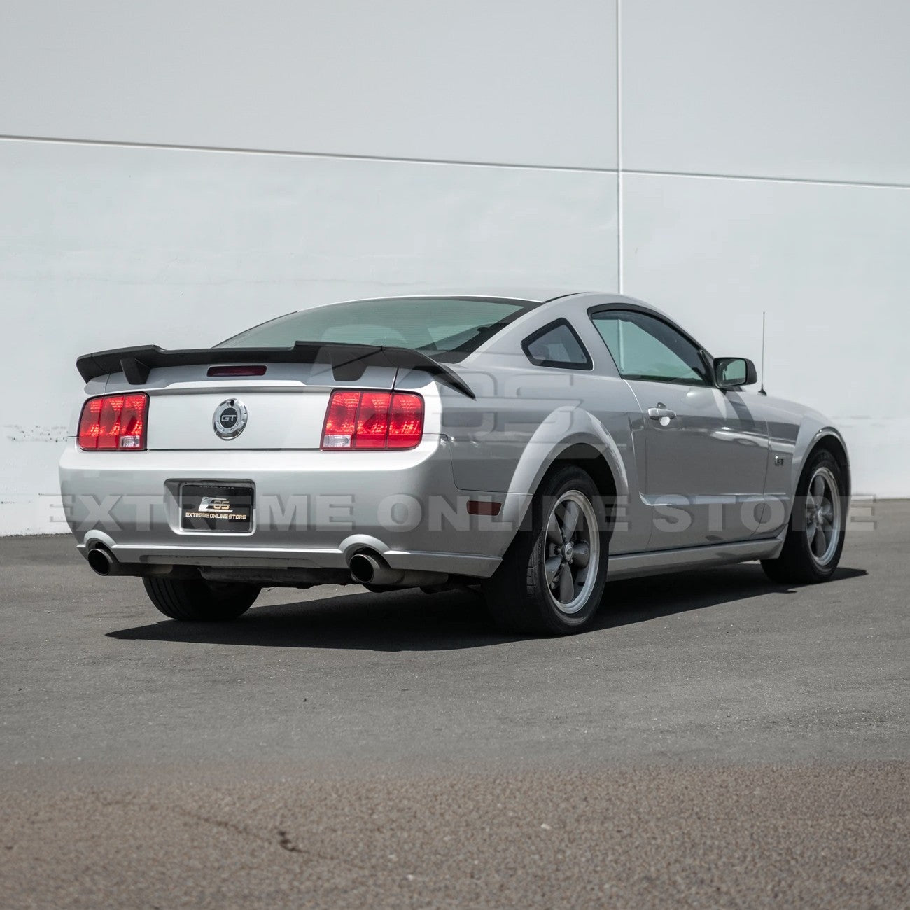 2005-09 Ford Mustang R Style Primer Black ABS Rear Trunk Wing Spoiler Lid Lip