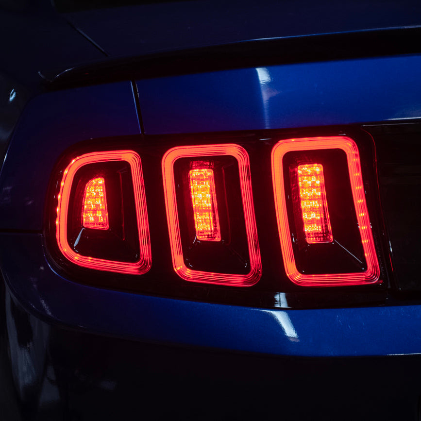 2010-14 Ford Mustang | OEM Factory Style Tri-Bar LED Rear Taillight