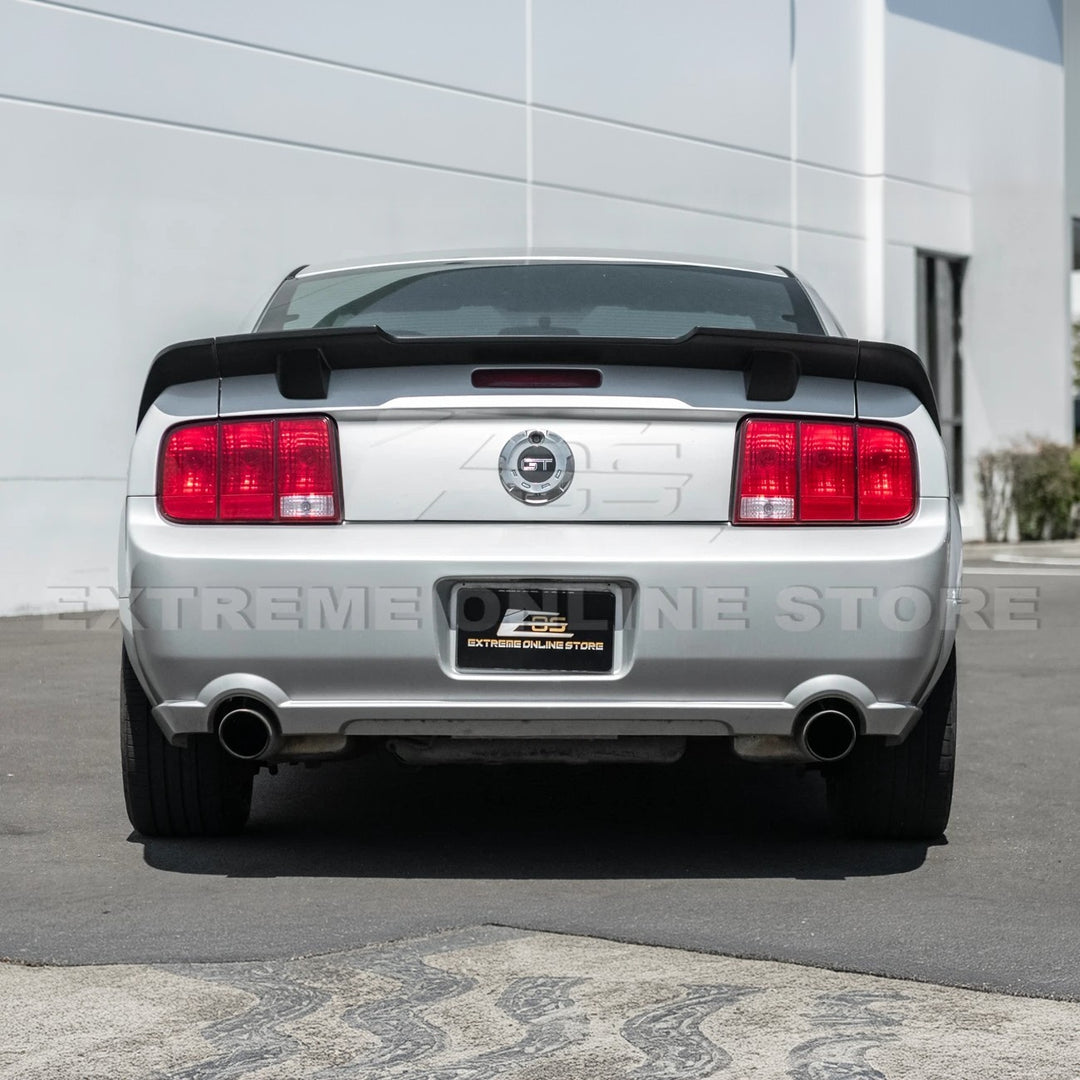 2005-09 Ford Mustang R Style Primer Black ABS Rear Trunk Wing Spoiler Lid Lip