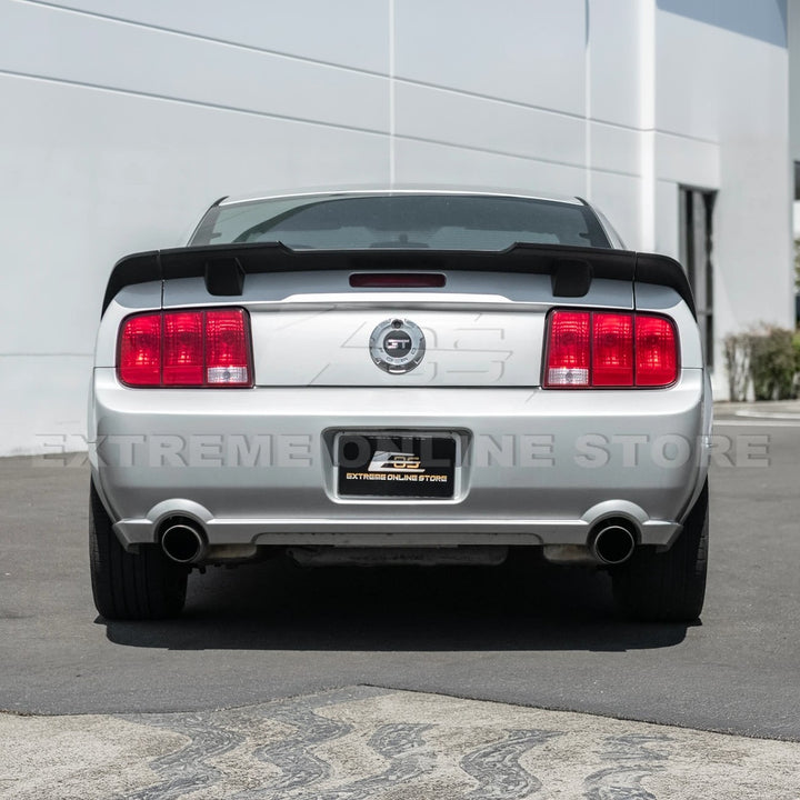 2005-09 Ford Mustang R Style Primer Black ABS Rear Trunk Wing Spoiler Lid Lip