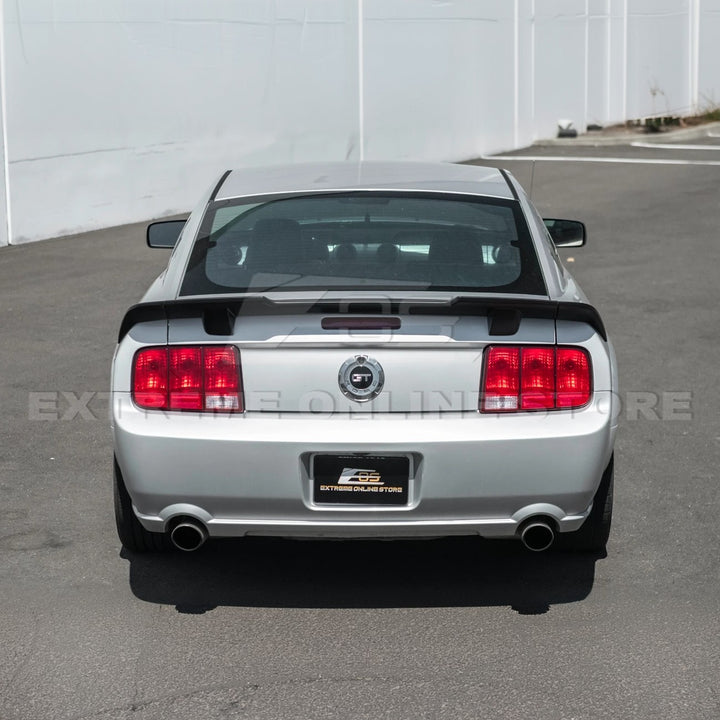 2005-09 Ford Mustang R Style Primer Black ABS Rear Trunk Wing Spoiler Lid Lip