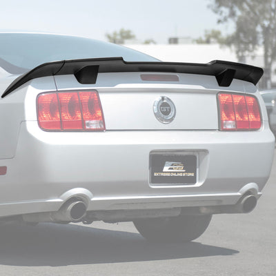 2005-09 Ford Mustang R Style Primer Black ABS Rear Trunk Wing Spoiler Lid Lip