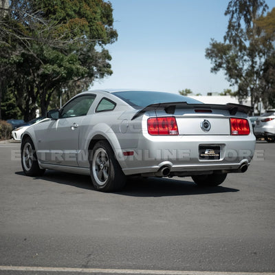 2005-09 Ford Mustang R Style Primer Black ABS Rear Trunk Wing Spoiler Lid Lip