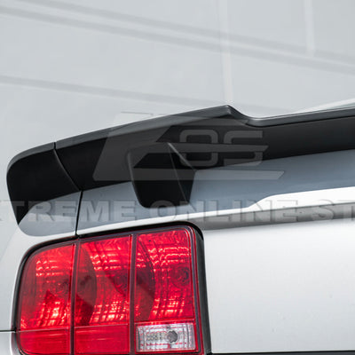 2005-09 Ford Mustang R Style Primer Black ABS Rear Trunk Wing Spoiler Lid Lip