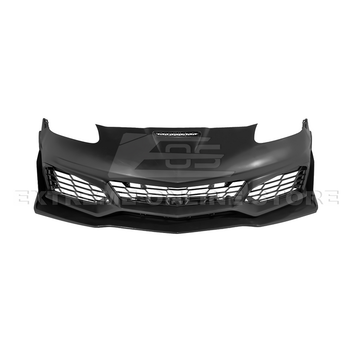 2005-13 Corvette C6 Z06 | C7 ZR1 Style Primed Front Bumper Replacement Cover