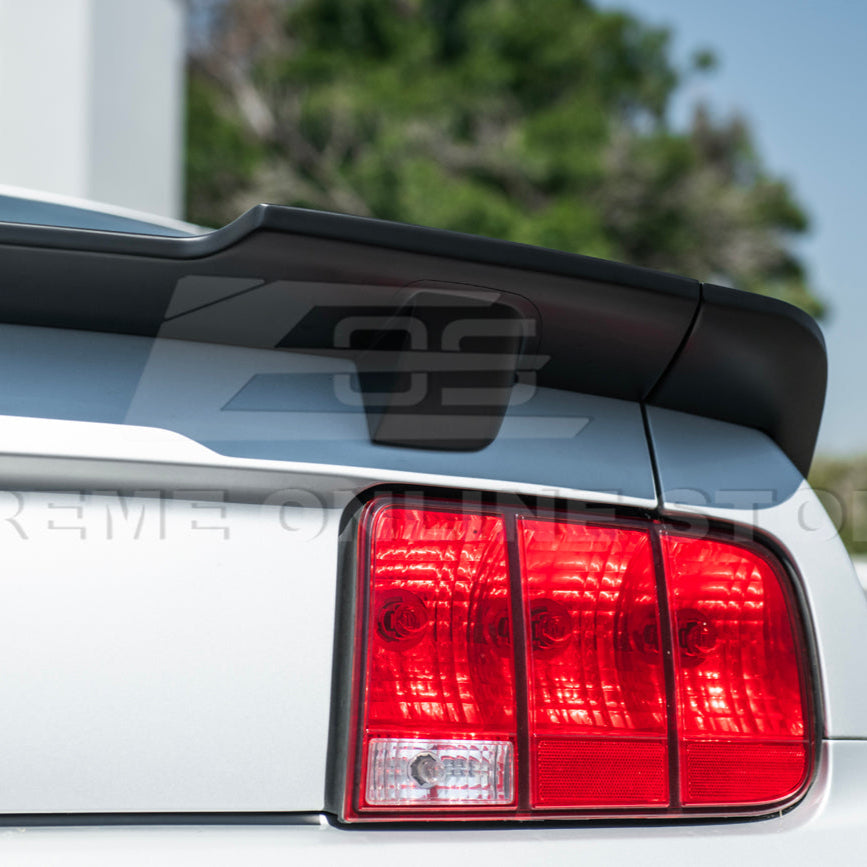 2005-09 Ford Mustang R Style Primer Black ABS Rear Trunk Wing Spoiler Lid Lip