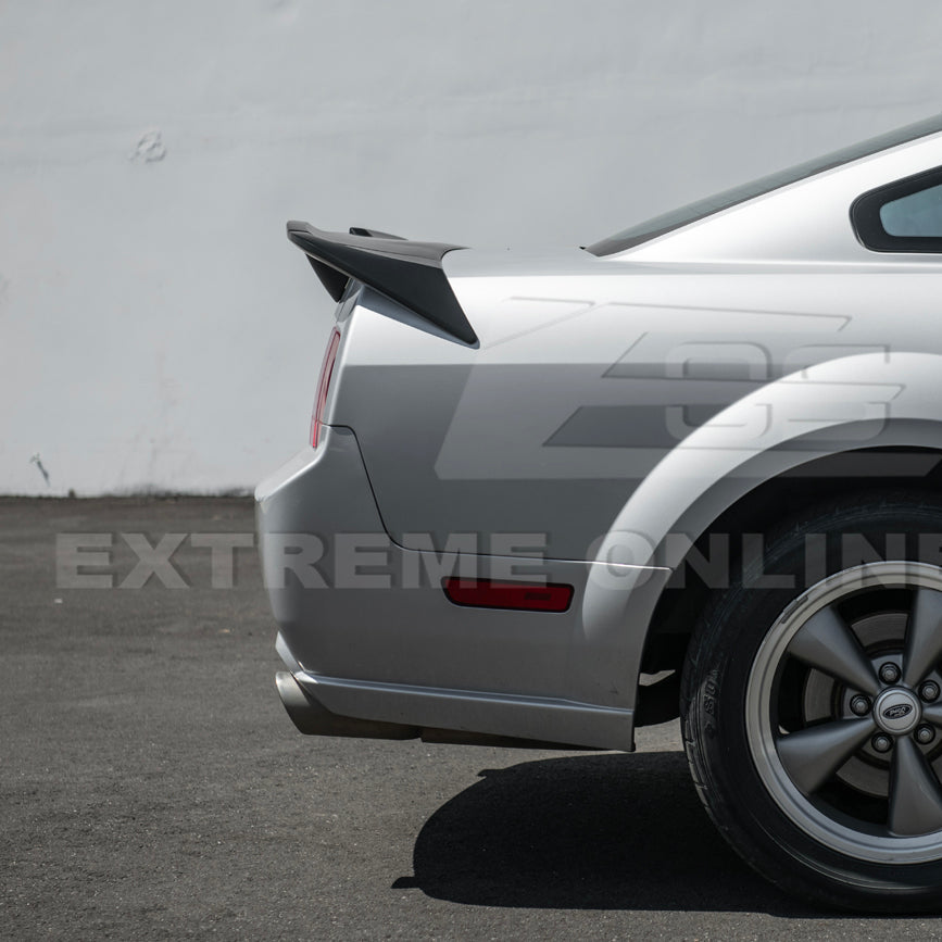 2005-09 Ford Mustang R Style Primer Black ABS Rear Trunk Wing Spoiler Lid Lip