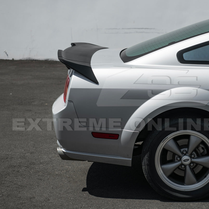 2005-09 Ford Mustang R Style Primer Black ABS Rear Trunk Wing Spoiler Lid Lip