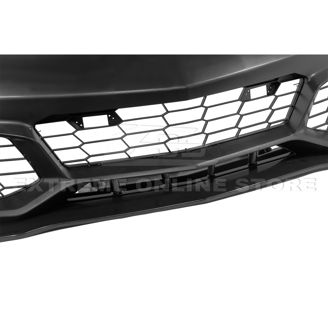 2005-13 Corvette C6 Z06 | C7 ZR1 Style Primed Front Bumper Replacement Cover