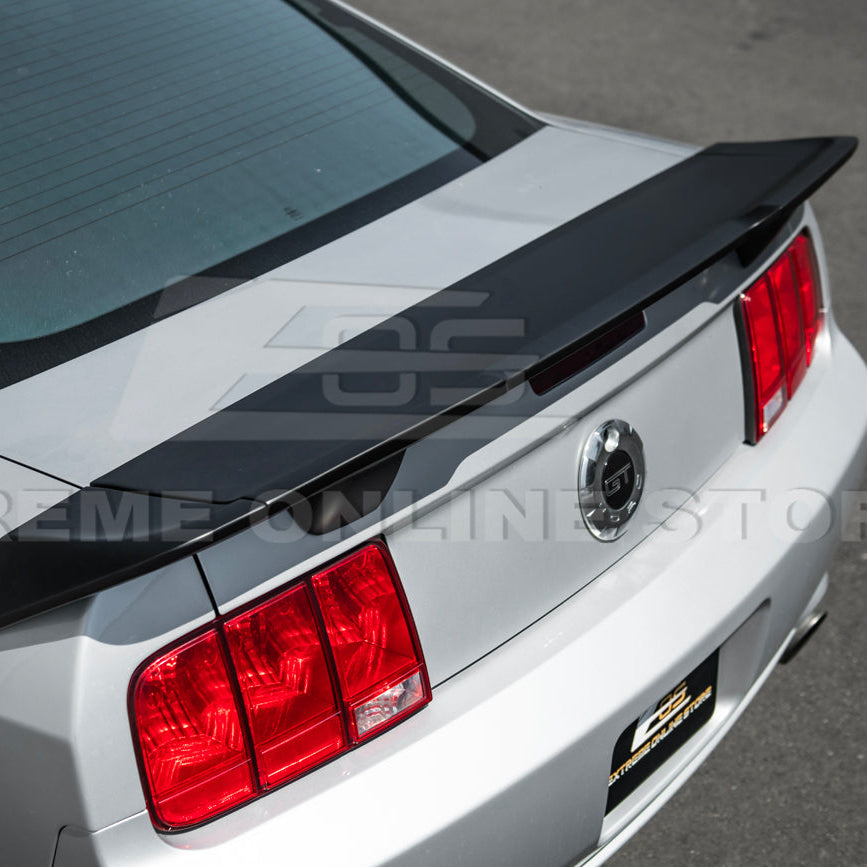 2005-09 Ford Mustang R Style Primer Black ABS Rear Trunk Wing Spoiler Lid Lip