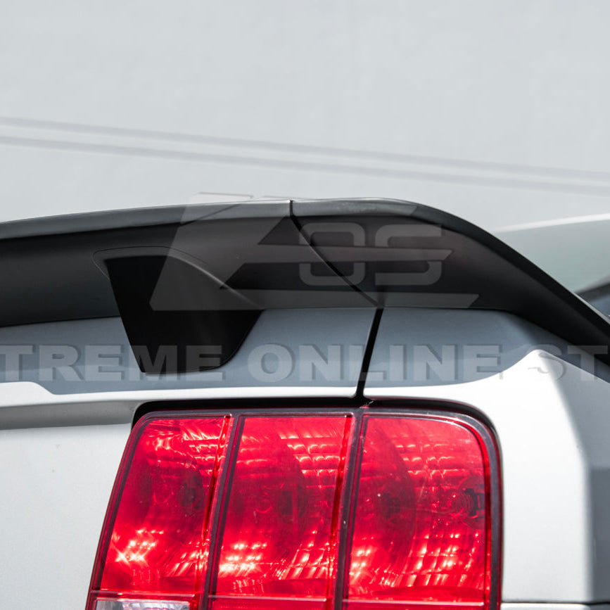 2005-09 Ford Mustang R Style Primer Black ABS Rear Trunk Wing Spoiler Lid Lip