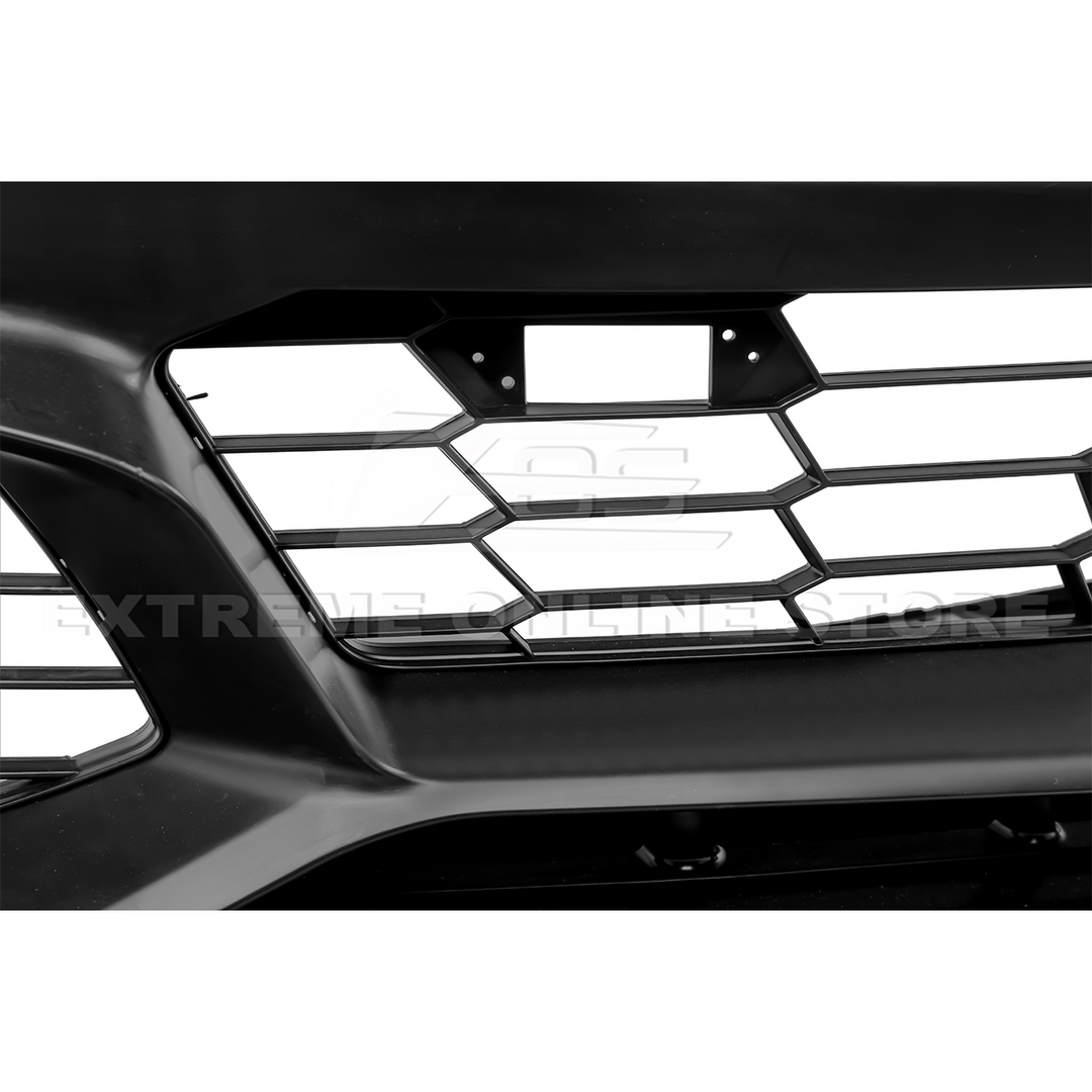 2005-13 Corvette C6 Z06 | C7 ZR1 Style Primed Front Bumper Replacement Cover