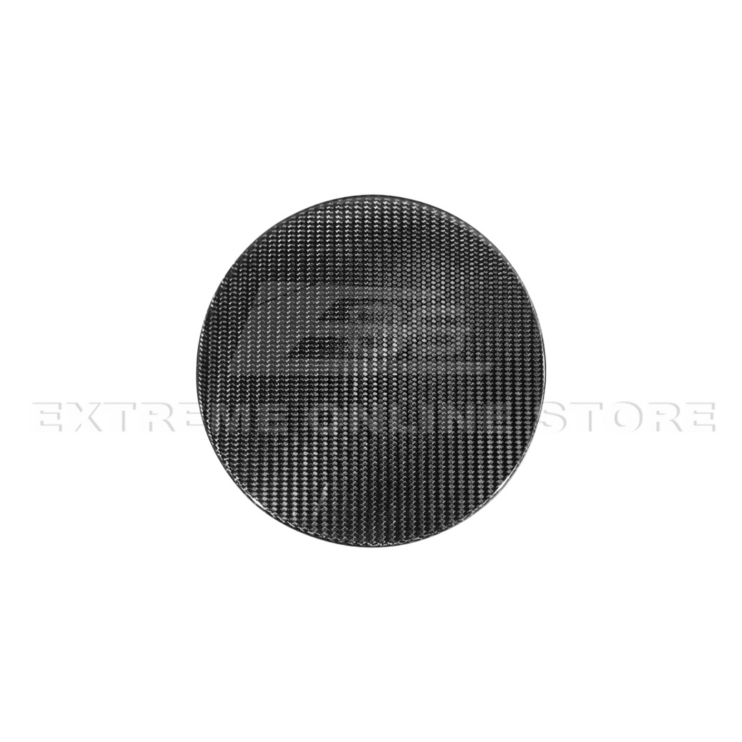 2024-Up Ford Mustang S650 Dry Carbon Fiber Side Fender Fuel Tank Gas Lid Cover