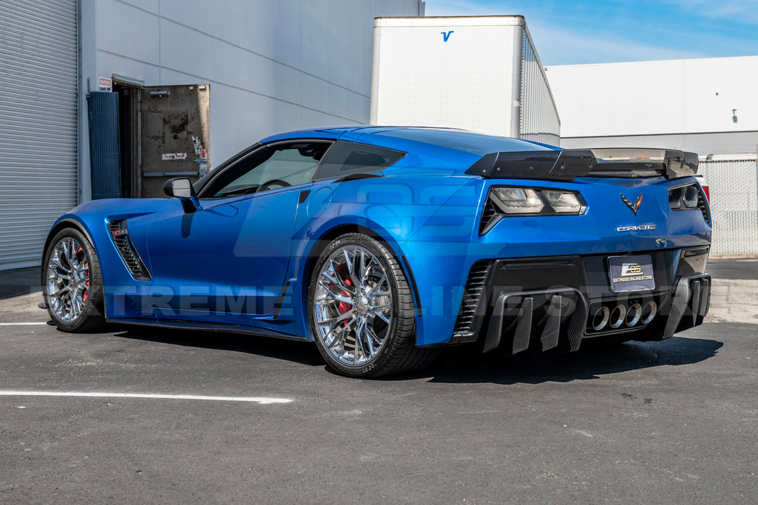 Corvette C7 Add On Rear Bumper Diffuser