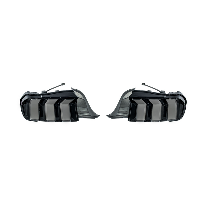 2024-Up Ford Mustang S650 EURO Sequential Signal LED Smoked Rear Taillights